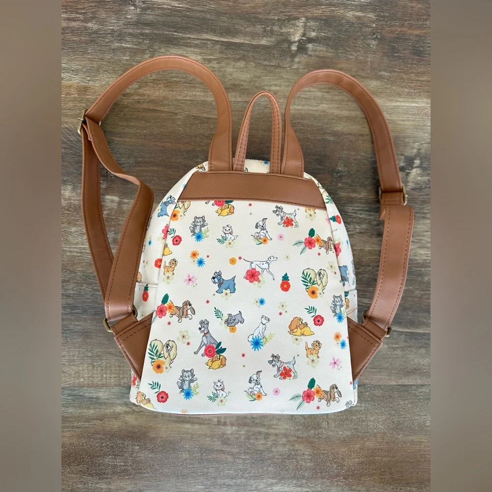 Loungefly Disney Cats Dogs Backpack Aristocats - Picture 5 of 11